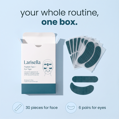 Peptide Face + Eye Tape | Look Like You Slept