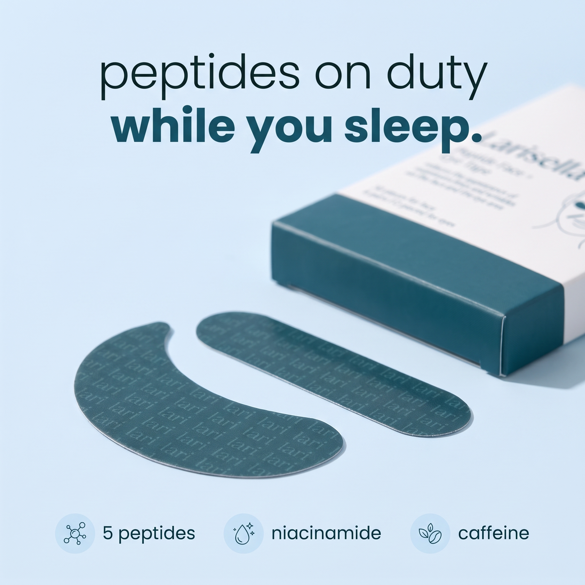 Peptide Face + Eye Tape | Look Like You Slept