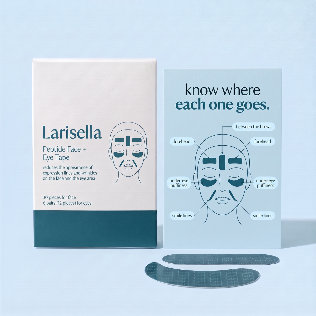 Peptide Face + Eye Tape | Look Like You Slept